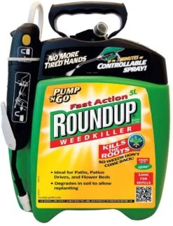 Roundup Fast Action Pump 'n Go Ready To Use Weedkiller 5L