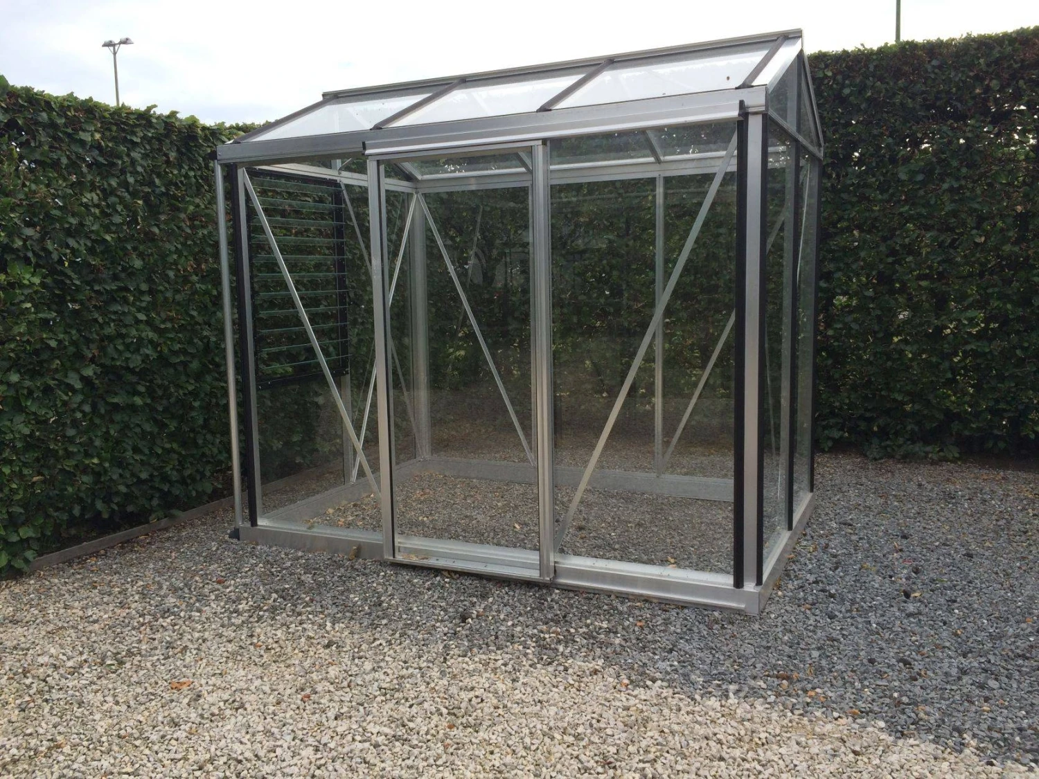 Janssens Helios Urban Hobby 180/25 Tempered Glass Greenhouse 5ft X 8ft - Image 3