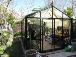 Janssens Helios Senior Victorian 180/25 Tempered Glass Greenhouse