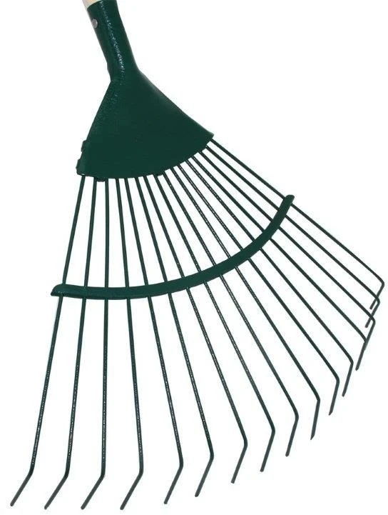 Wilkinson Sword Carbon Steel Lawn Rake - Image 2