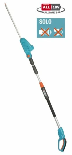 Gardena Battery Telescopic Hedge Trimmer THS 42/18V P4A Solo