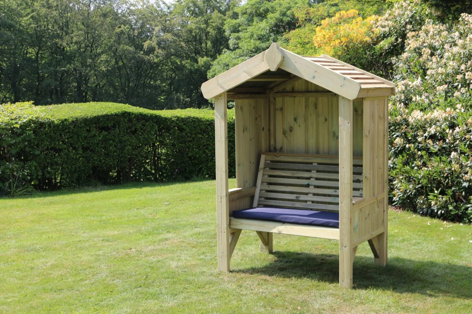 Churnet Valley Cottage Arbour Fully Enclosed 2 Seater - Image 4