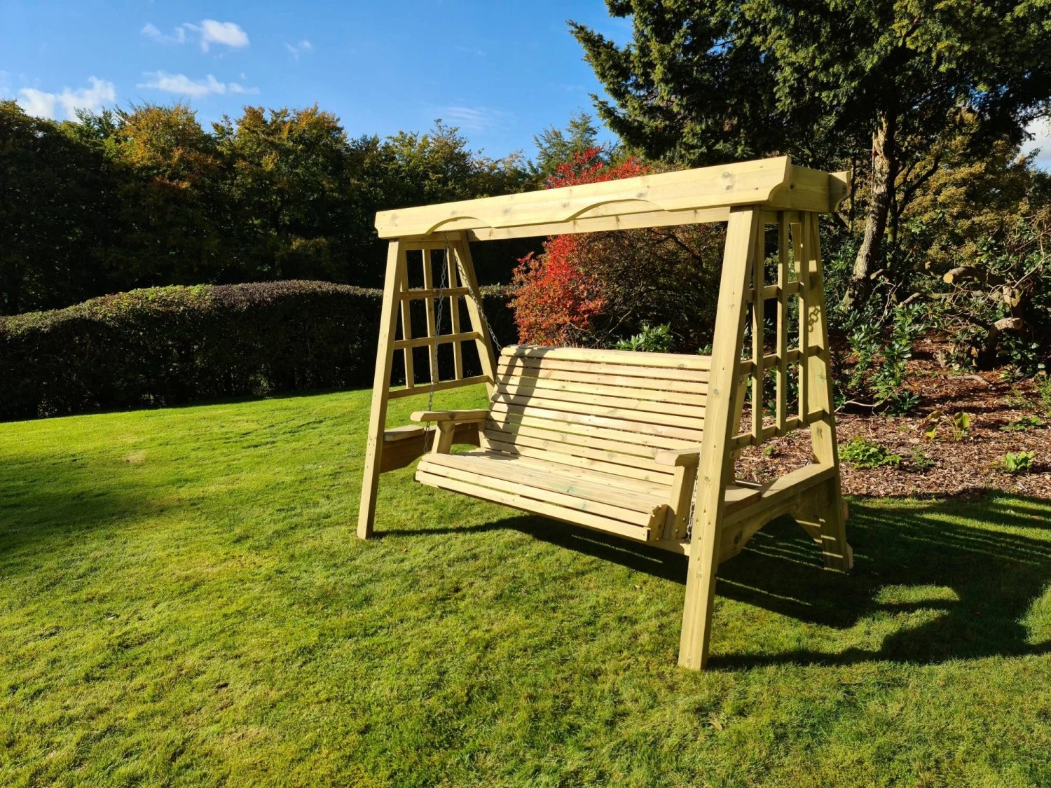 Churnet Valley Cottage Swing 3 Seater - Image 3