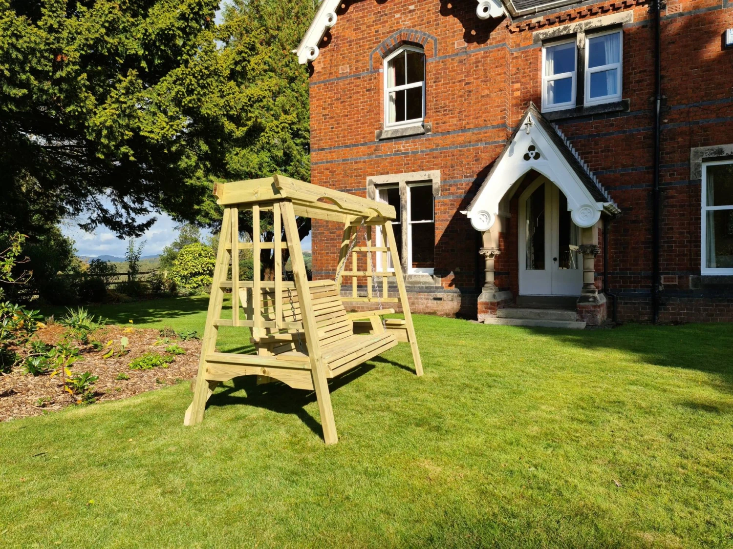 Churnet Valley Cottage Swing 3 Seater - Image 4