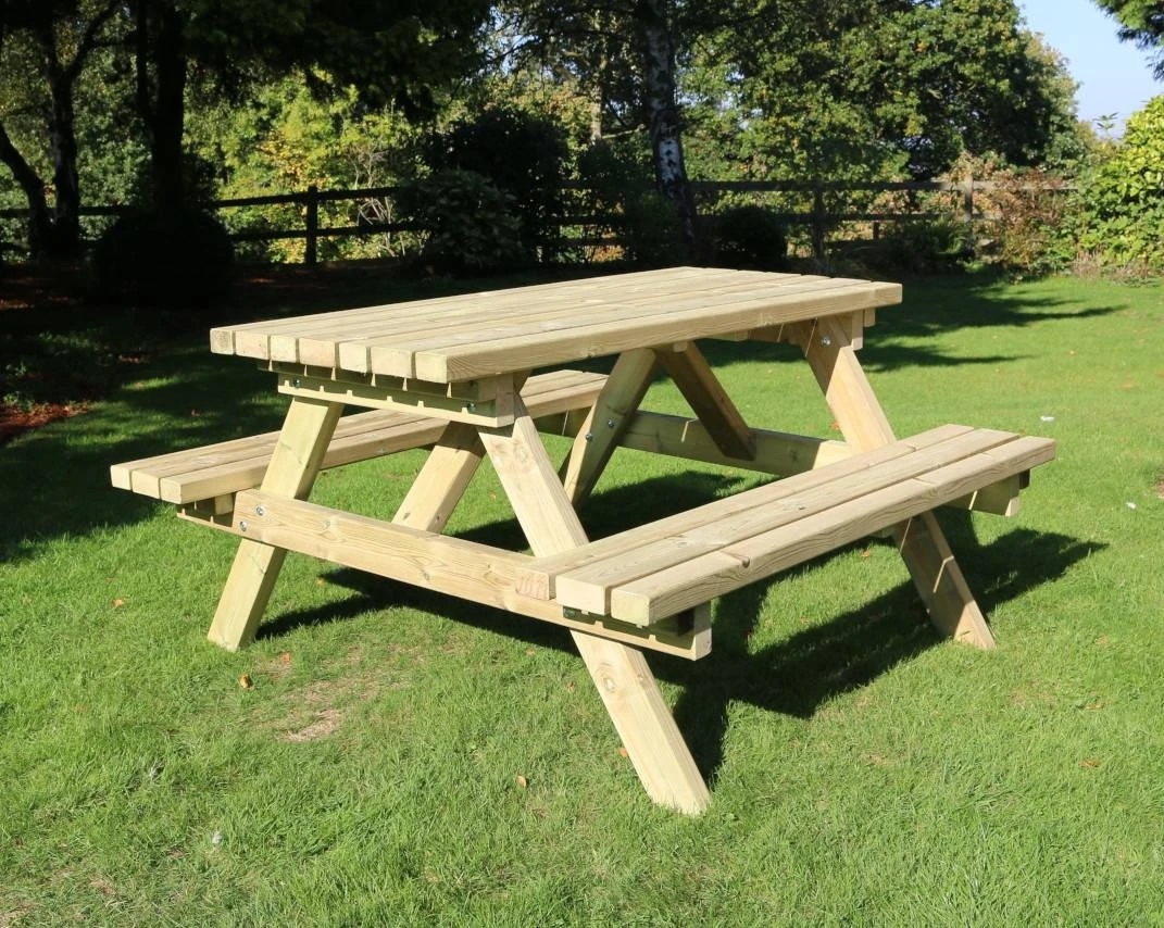 Churnet Valley Deluxe Picnic Table 1.8m