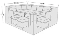 Caythorpe And Wilsford Corner Group Furniture Cover