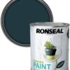 Ronseal Garden Paint Blackbird 0.75L