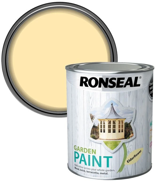 Ronseal Garden Paint Elderflower 0.75L