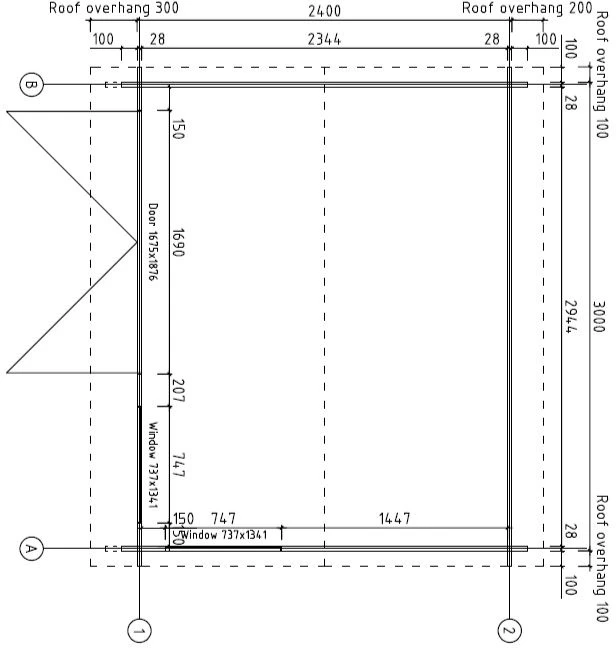 The Log Cabin Company Tallinn Studio 28mm - Image 3