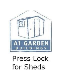 A1 Press Lock For Sheds & Workshops