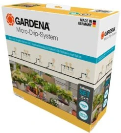 Gardena Start Set Micro-Drip-Irrigation Balcony Set (15 Plants)
