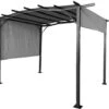 Royalcraft San Remo Pergola Sliding Gazebo 2.75m X 3.66m - Grey