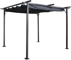 Royalcraft Prague Pergola 3.5m X 3.5m - Grey