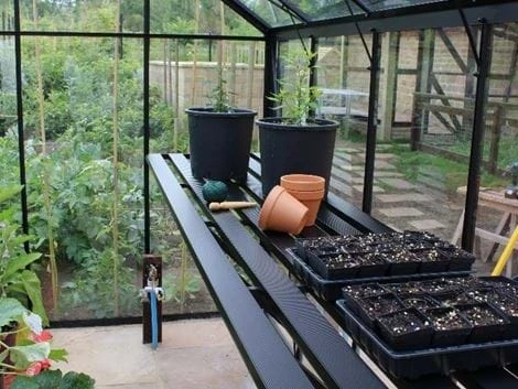 Halls Greenhouses Integral Staging