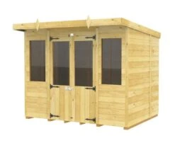 DIY Sheds Pent Summer House